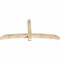 Ekena Millwork Bellingham Rough Sawn Timber Gable Bracket, Douglas Fir, 72"W x 33"H x 4"D x 4"F, 11/12 Pitch GBW072X33X0404BEL00RDF - alternate 4